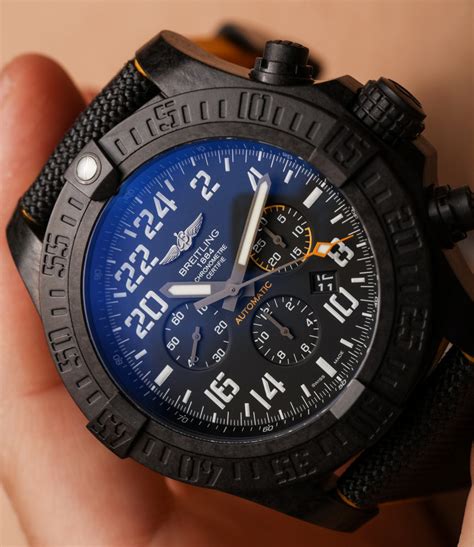 breitling avenger hurricane military replica|breitling avenger hurricane 50mm black.